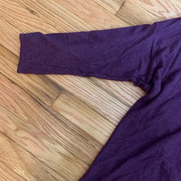 Bobeau Super Soft Purple Hooded Top - Picture 4 of 4